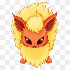 Flareon By Raineli On Da - Illustration, HD Png Download - flareon png