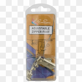 Adjustable Zipper Foot Cutout - Bottle, HD Png Download - foot png