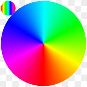 Symmetry,sphere,circle - Spinning Rainbow Wheel Gif, HD Png Download - color wheel png