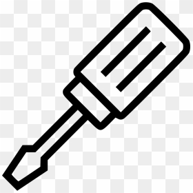 Leather Working Tool Clipart Transparent Png , Png - Tool Clipart Black And White Png, Png Download - screwdriver png
