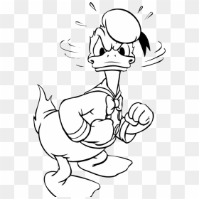 Donald Duck Coloring Pages, HD Png Download - donald duck png