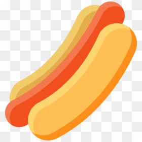 Hot Dog Sausage - Dibujo Hotdog, HD Png Download - hotdog png
