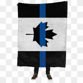Canada Thin Blue Line, HD Png Download - canada flag png