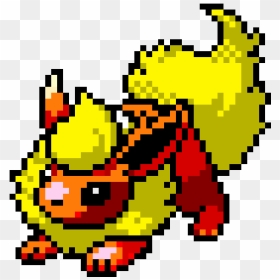 Flareon Pixel Art Png, Transparent Png - flareon png