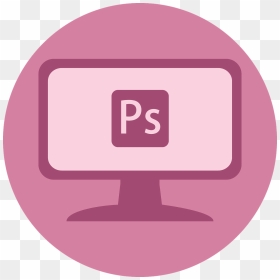 Icon Imagens Png Pink, Transparent Png - photoshop icon png