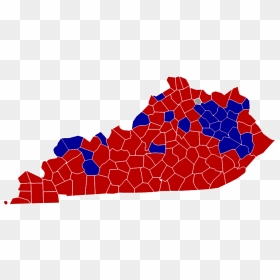 Kentucky Senatorial Election Results By County, 2010 - Cases Of Coronavirus In Kentucky, HD Png Download - kentucky png