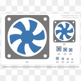 Fan Icon, HD Png Download - photoshop icon png
