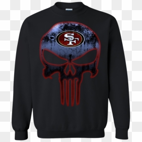San Francisco 49ers Football The Punisher Skull Shirts - San Francisco 49ers, HD Png Download - san francisco 49ers logo png