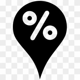 Discount Map Marker - Circle, HD Png Download - map marker png