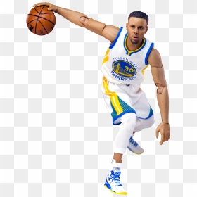 Stephen Curry 1/9th Scale Enterbay Action Figure - Steph Curry White Background, HD Png Download - lonzo ball png