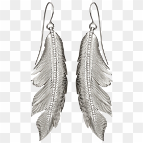 Earring Png Photo Background - Feather Earring Png Hd, Transparent Png - earrings png