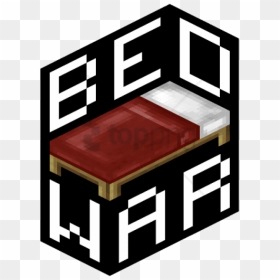Free Png Bed Wars Logo Png Image With Transparent Background - Y Byd Ar Bedwar, Png Download - minecraft bed png
