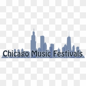Chicago Skyline Silhouette , Png Download - Chicago Skyline Silhouette, Transparent Png - chicago skyline png