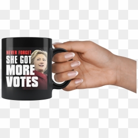 Transparent Hillary Clinton Face Png - Mug, Png Download - hillary face png