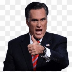 Thumb Up Transparent Png Sticker - Mitt Romney Png, Png Download - hillary face png