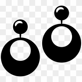 Earrings Clipart Svg - Earrings Png Icon, Transparent Png - earrings png