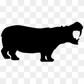 Hippo Shape, HD Png Download - hippo png