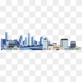 Residential Housing And The City Of Houston - Houston Skyline Transparent Png, Png Download - houston skyline png