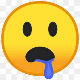 Drooling Emoji Png - Drooling Icon, Transparent Png - emoji.png