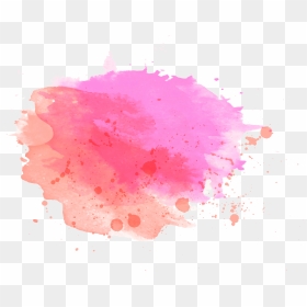 Ftestickers Pink Paintstickers Watercolor Paint Spot - Pink Watercolor Splash Png, Transparent Png - watercolor paint splatter png