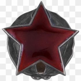 Urdhëri "ylli Partizan - Badge, HD Png Download - star .png