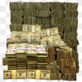#bands #stacks #racks #bandz #money #dinero #деньги - Stacks Of Cash Png, Transparent Png - money stacks png