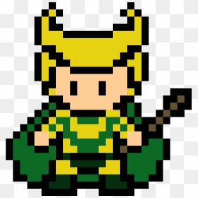 Loki Pixel Art, HD Png Download - loki png