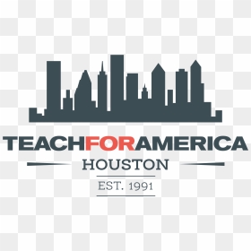 Teach For America, HD Png Download - houston skyline png