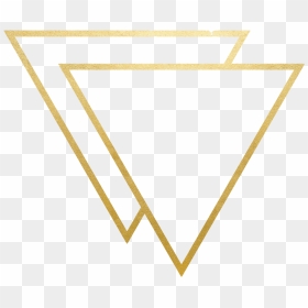 Transparent Triangle Gold - Transparent Gold Triangle Png, Png Download - gold line png