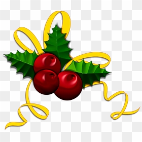 Illustration, HD Png Download - christmas holly png