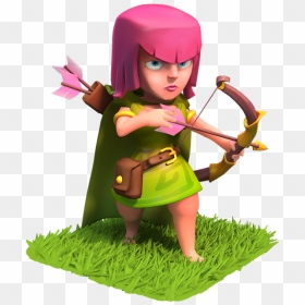 Clash Of Clans Archer Png , Png Download - Arqueira Clash Of Clans, Transparent Png - archer png