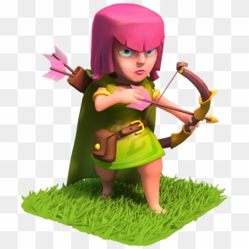 Clash Of Clans Troops Archer , Png Download - Clash Of Clans Archer ...