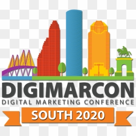 Experts In Digital Marketing Collaborate At Digimarcon - Digital Marketingjob Fair In Dallas, HD Png Download - houston skyline png