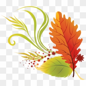 Free Fall Leaf Clip Art Clipartfest - Transparent Fall Leaves Clipart, HD Png Download - fall border png
