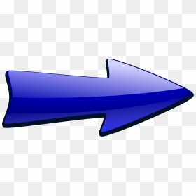 Shiny Blue Arrow Clip Arts - Blue Arrow, HD Png Download - blue arrow png