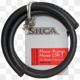 Silca Replacement Hose With Clamps, HD Png Download - hose png