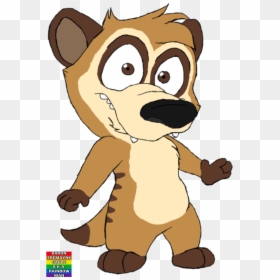 Cartoon, HD Png Download - meerkat png