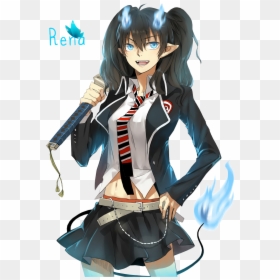 Blue Exorcist Rin X, HD Png Download - rin okumura png