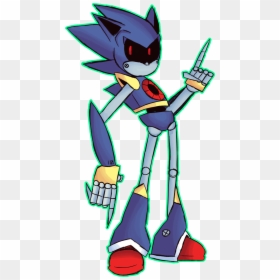 Cartoon, HD Png Download - metal sonic png