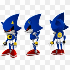 Metal Sonic Front And Back, HD Png Download - metal sonic png
