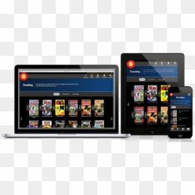 Tablet Computer, HD Png Download - comic pow png