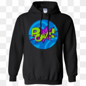 Hoodie, HD Png Download - comic pow png