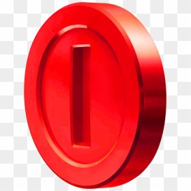 Mario Red Coin Png, Transparent Png - mario coins png