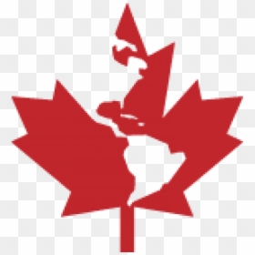Silhouette Of Maple Leaf, HD Png Download - canada maple leaf png