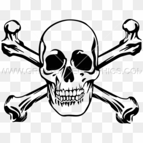 Cross And Skull Bones, HD Png Download - skull and cross bones png