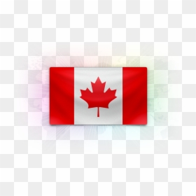 Canadian Flag Waving Vector, HD Png Download - canada maple leaf png