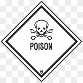 Poison Sign Vector, HD Png Download - poison symbol png