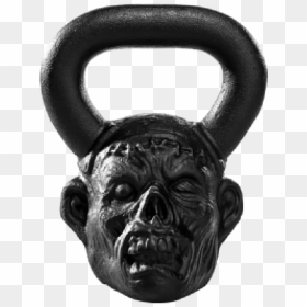 Zombie Kettlebell, HD Png Download - zombie head png
