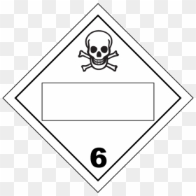 Class 6 Toxic And Infectious Substances, HD Png Download - poison symbol png