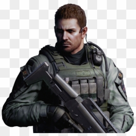 Chris Redfield Resident Evil 6, HD Png Download - chris redfield png